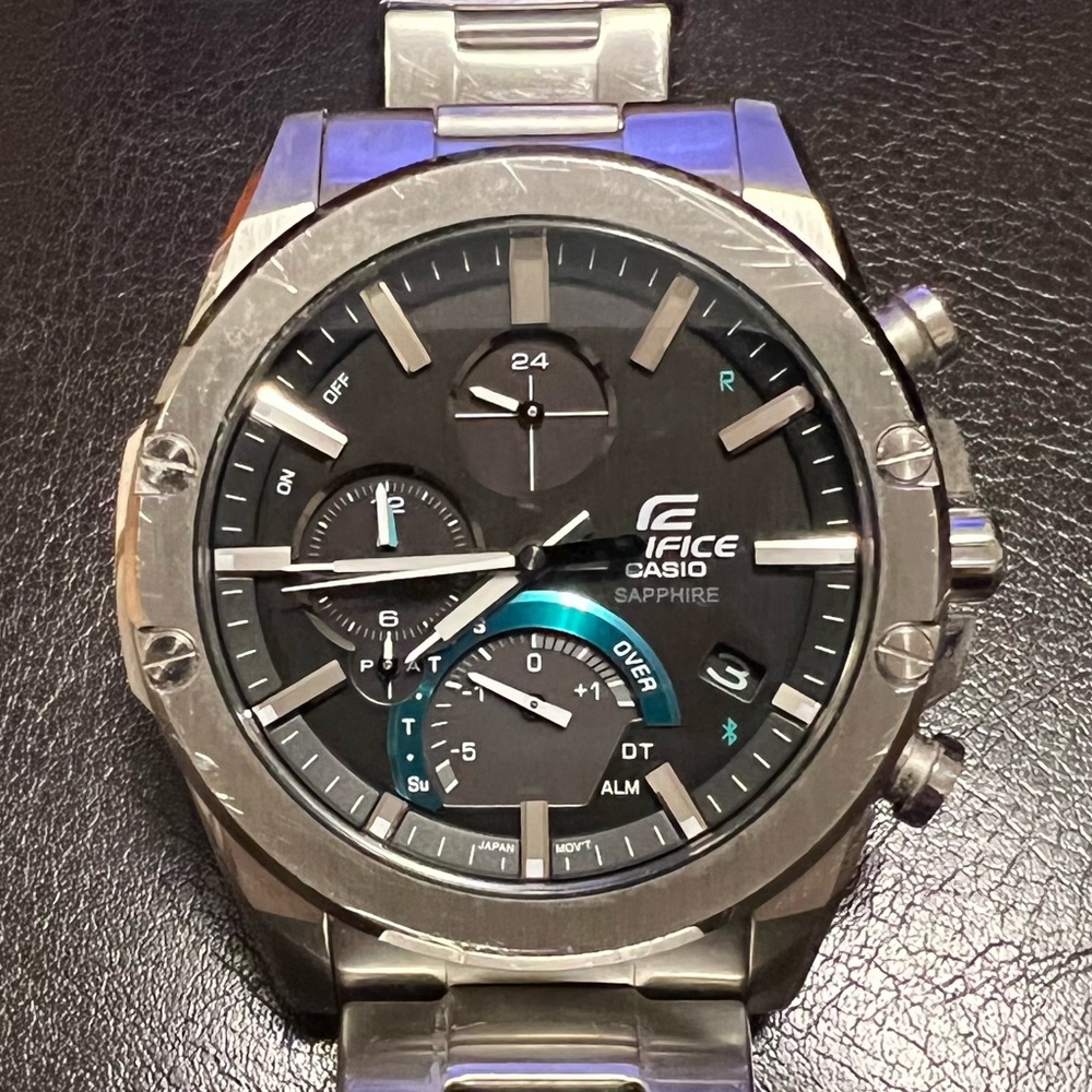 Casio Edifice EQB1000 Bluetooth Stopwatch Solar Men’s Wristwatch